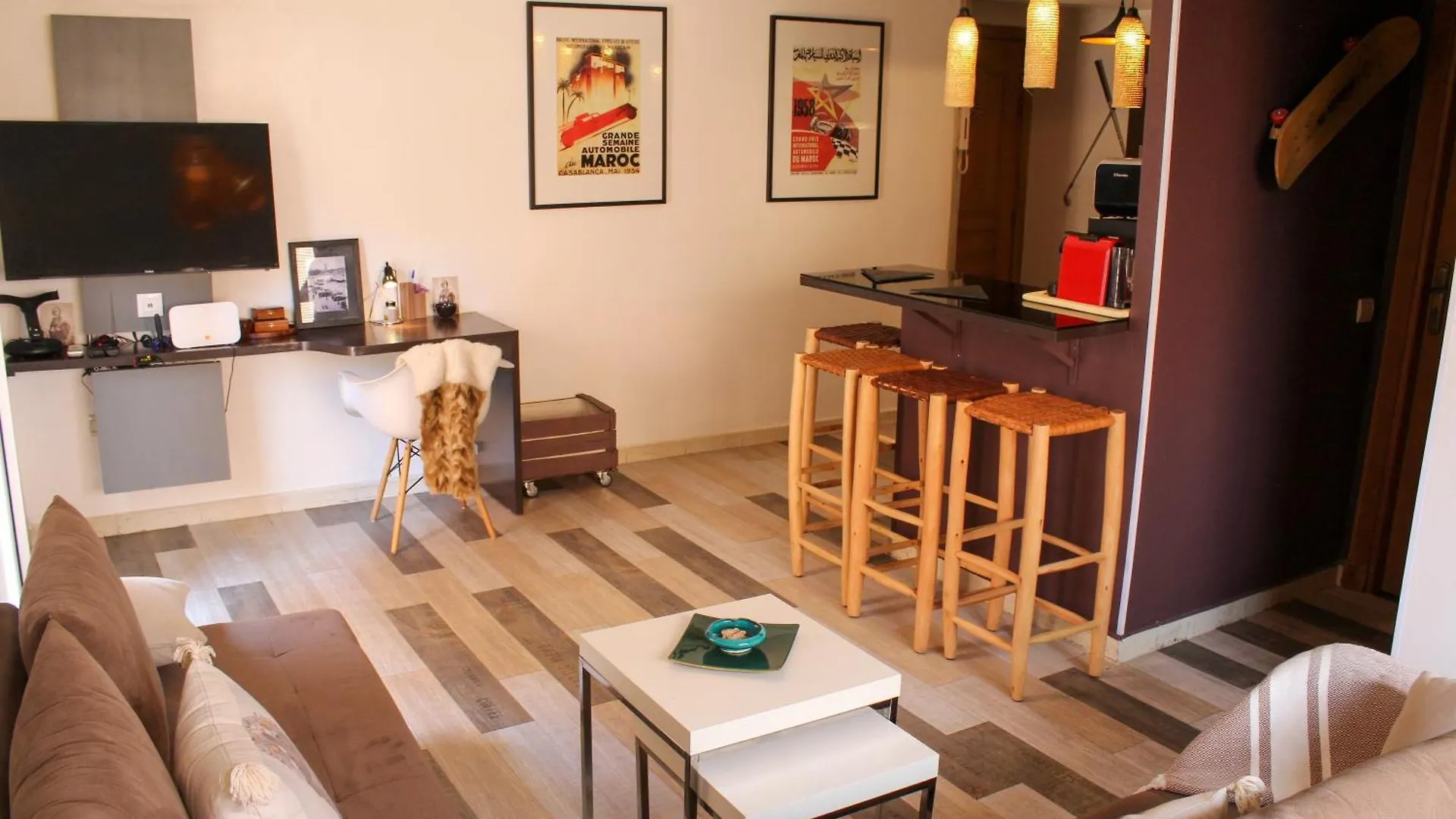 Apartamento Appartement Rarissime Gueliz Centre De Marrakech Marraquexe Marrocos