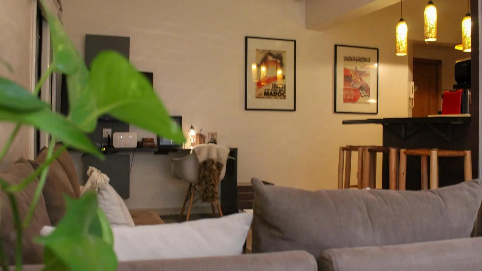 Appartement Rarissime Gueliz Centre De Marrakech Marraquexe 0*,